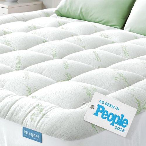 Niagara Sleep Solution King Ultra Soft Mattress Topper — Back Pain Relief