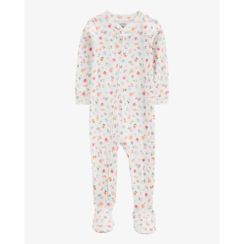 12 Month size. Baby Floral Print Snug Fit Cotton Footie 1-Piece Pajamas - Carter's | Carter's