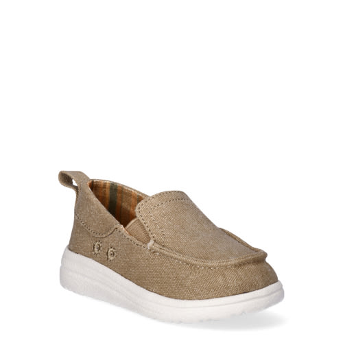 Wonder Nation Baby Boy Canvas Loafer