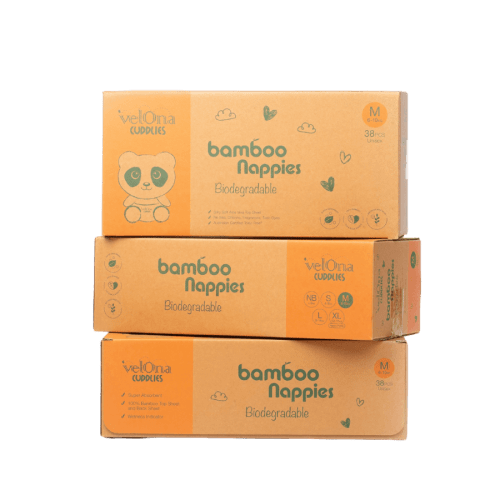Bamboo Eco Nappies - 3 Pack