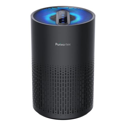 Air Purifiers for Bedroom, H13 True HEPA Filter for A11ergies, Pollen, Smoke, Dusts, Pets Dander, Odor, Hair, Ozone Free, 20db Quiet for Home, Room, Kitchen, SGS Certificaion - AC400 Black