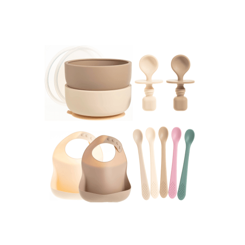 Silicone Baby Feeding Set 11-Piece