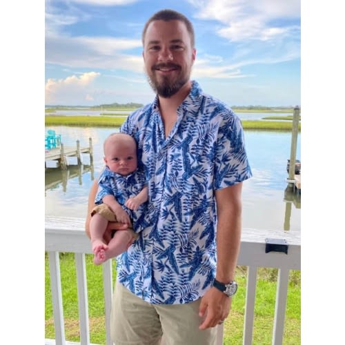 Father and son matching shirts | Daddy & Me matching Outfit | Father and Son Outfit | Tropical shirt | Dad and son shirts | Fathers day Gift