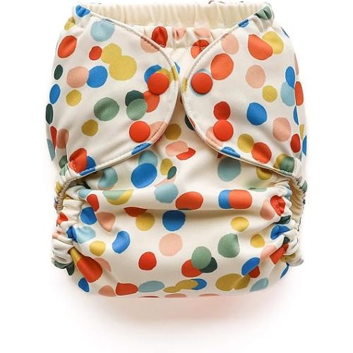 Esembly Cloth Diaper Cover, Funfetti, Size 1