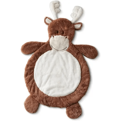 Levtex Baby - Trail Mix Playmat - Moose - Brown and Cream - Nursery Accessories