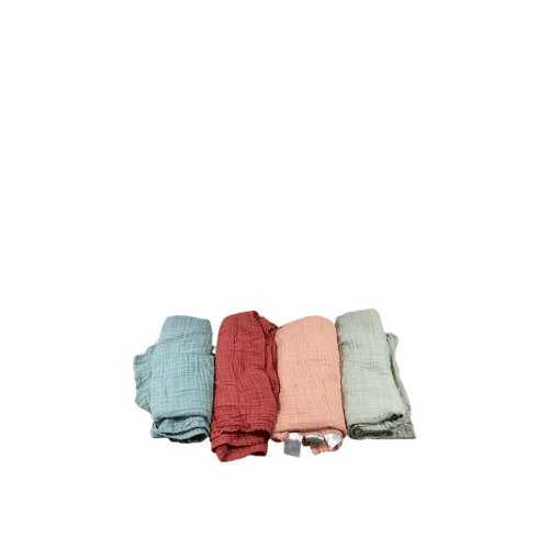 Aden + Anais Cotton Muslin Swaddle, 4pk, Mother Earth Organic