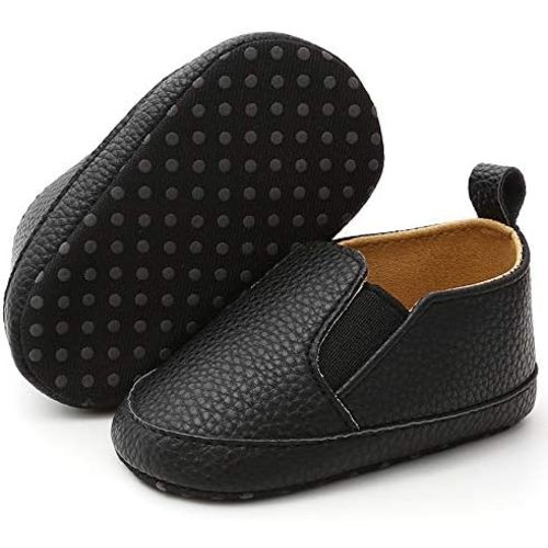 Timatego Infant Baby Boys Girls Snow Boots Non Slip Soft Sole Toddler First Walker Crib Warm Winter Shoes 0-18 Months