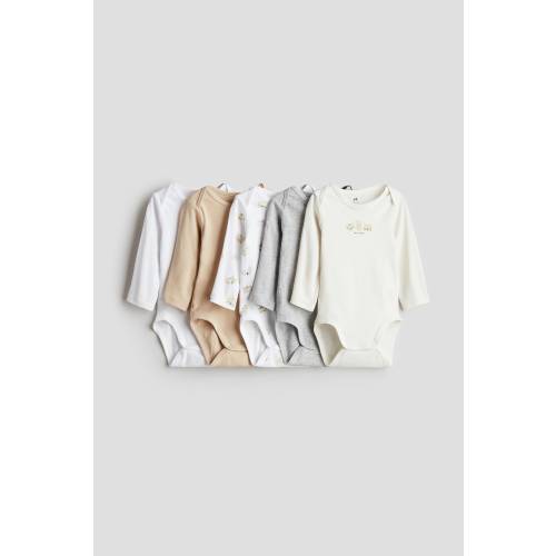5-PACK LONG-SLEEVED BODYSUITS