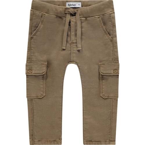 Pull On Cargo Jogger Pants, Tan