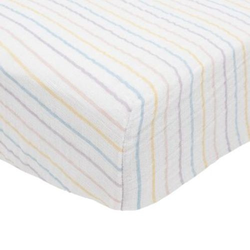 Little Unicorn Cotton Muslin Crib Sheet