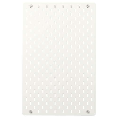 SKÅDIS Pegboard - white 14 ¼x22 "