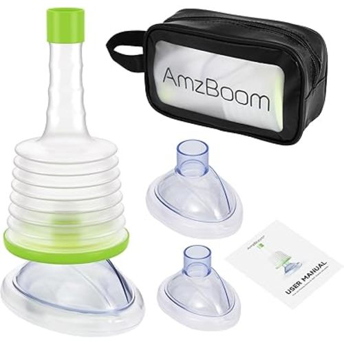 Choking Rescue Device, Portable Suction Units Device, Anti-Choking Device, Kit Contains 3 Mask Sizes, Lightweight and Easy to Use-Essential Home Safety Tool for All Ages.