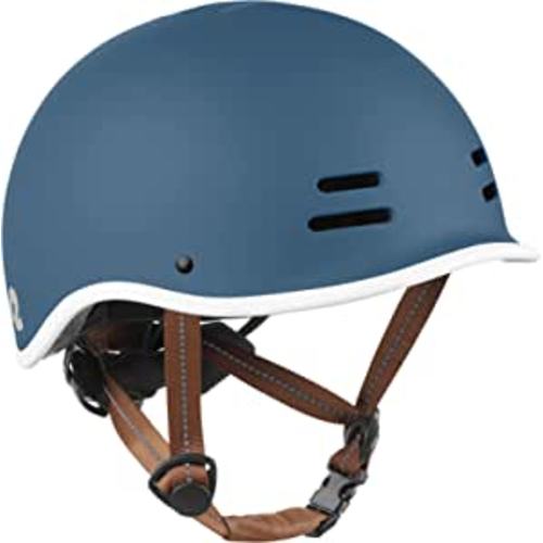 Amazon.com : Retrospec Remi Kids' Bike Helmet for Youth Boys & Girls- Bicycle Helmet with Built-in Visor and Adjustable Reflective Straps for Skateboarding, Scooters, Rollerblading - Matte Navy - 49-53cm : Sports & Outdoors
