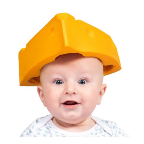 Original Baby Sized Cheesehead at the Packers Pro Shop