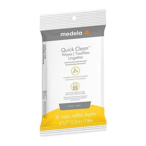 Medela Quick Clean Breast Pump & Accessory Wipes 30ct