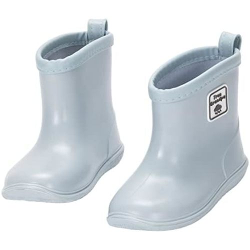 Toddler Kids Rain Boots for Boys Girls Easy-on Lightweight Waterproof Rainboots Baby