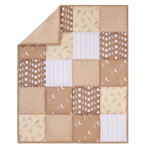 The Peanutshell Crib Bedding Set, Boho Celestial, 3 Pieces