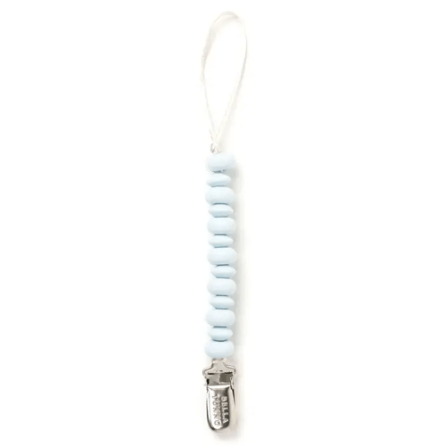 Light Blue Pacifier Clip