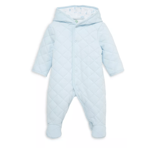 Boys' Quilted Pram Footie