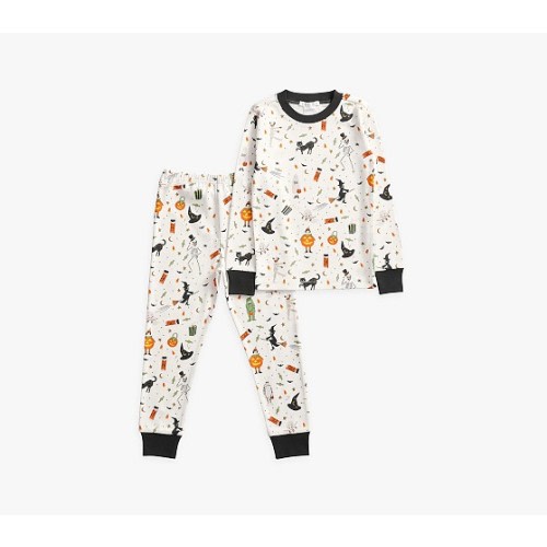 Rifle Paper Co. Halloween Organic Pajama Set | Pottery Barn Kids