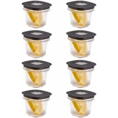Stoge Rubbermaid Food Storage Containers, Bundle 0.5 Cup 12 Pack (12 containers + 12 lids)