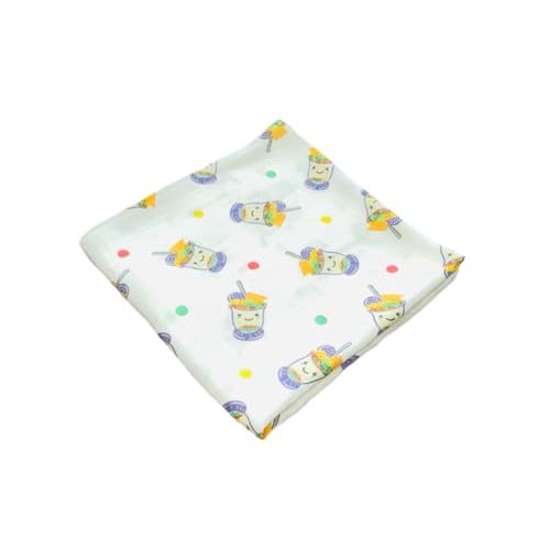 Filipino Halo Halo Swaddle Blanket - Bamboo Viscose and Cotton Muslin Baby Receiving Blanket | Soft, Breathable & Skin-Friendly Baby Wrap