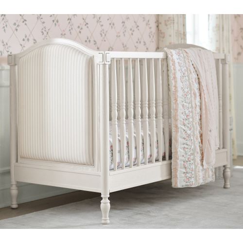 Bria Hammel Upholstered Convertible Crib | Pottery Barn Kids