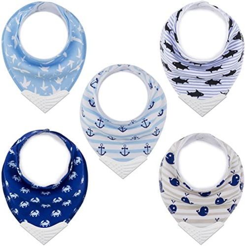 Giftty Baby Teething Bibs Set