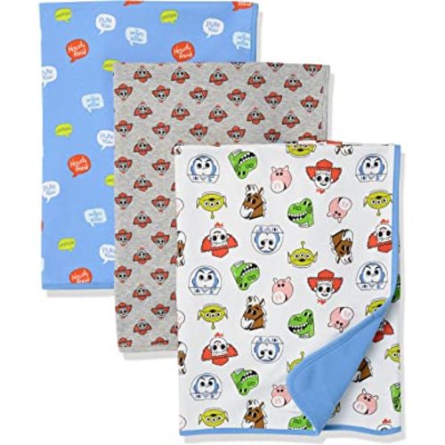 Amazon Essentials Boys' Baby Disney | Marvel | Star Wars Swaddle Blankets