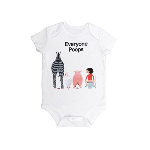 Out of Print Infant Everyone Poops Bodysuit