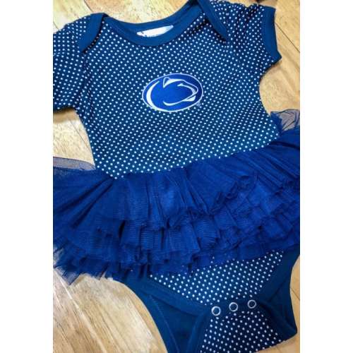 Baby NAVY Penn State Nittany Lions Pin Dot Tutu One Piece - 10190471