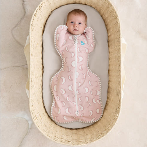 Swaddle Up™ 1.0 TOG Cotton Dusty Pink Eclipse