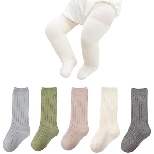Baby Knee High Socks Newborn Infants Toddlers Cotton Uniform Stockings Warm Cotton Boys Girls Stockings