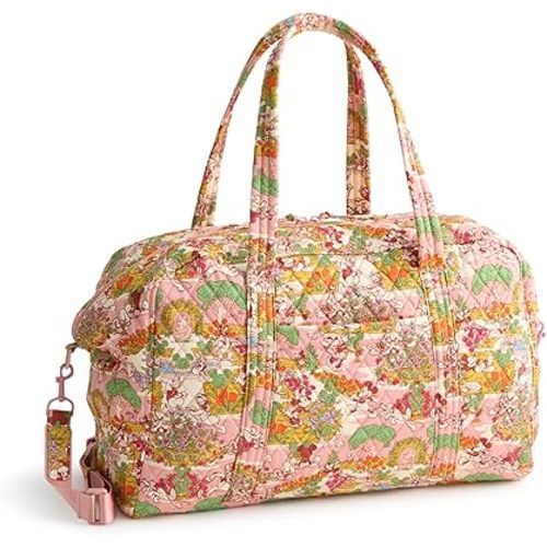 Premium Cotton Disney Miramar Travel Bag, Ski Weekend Mickey and Friends