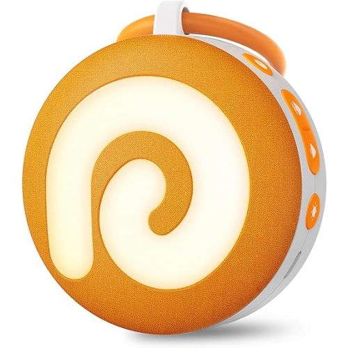 Dreamegg White Noise Machine - Baby Sleep Sound Machine, Portable Sound Machine for Sleep Travel, 11 Soothing Sounds, Night Light, Timer, Child Lock, USB Rechargeable Noise Machine for Nursery Gift