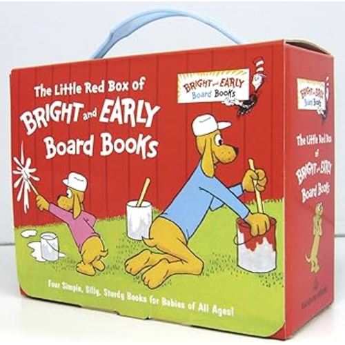 The Little Red Box of Bright and Early Board Books: Go, Dog. Go!; Big Dog . . . Little Dog; The Alphabet Book; I'll Teach My Dog a Lot of Words (Bright & Early Board Books)