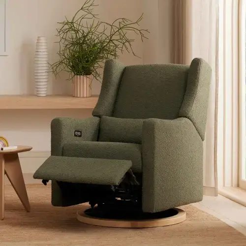 Kiwi Electronic Recliner & Swivel Glider Nursery Chair | Babyletto