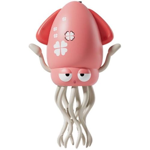 Electric Dancing Octopus Baby Toy, Automatic Evasion Octopus Toy with Led Light and Music, Interactive Entertainment for Baby Sensory Development Birthday Gifts(Pink)
