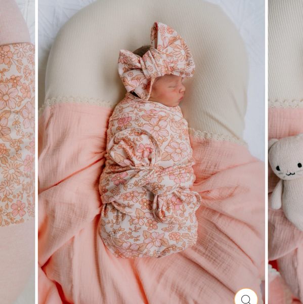 Swaddle Set | Blossom – Little and Fern