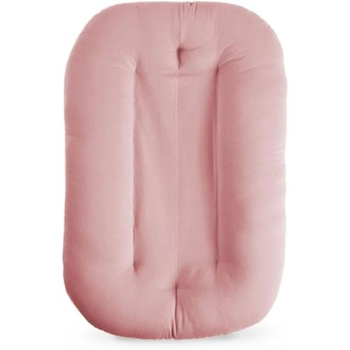 Lucakuins Baby Lounger for Newborn, 0-24 Months, Bionic Design Infant Lounger for Home and Travel, Soft Organic Cotton, Newborn Babies Essentials Gifts (Gumgrop Baby Lounger)