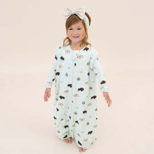 Sleep Bag Walker in Yellowstone 1.0 TOG, Size Large | Kyte Baby