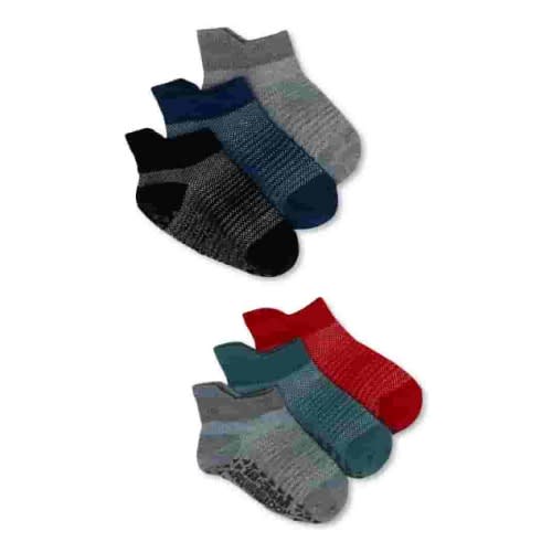 Fruit of the Loom Toddler Low-Cut Socks, 6-Pack, Size 6M-5T