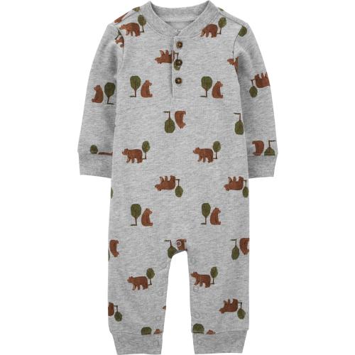 Carter's Child of Mine Baby Boy Jumpsuit, One-Piece, Sizes 0/3-24 Months
