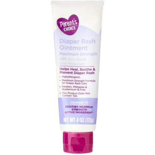 Diaper Rash Ointment, 40% Zinc Oxide, 4oz