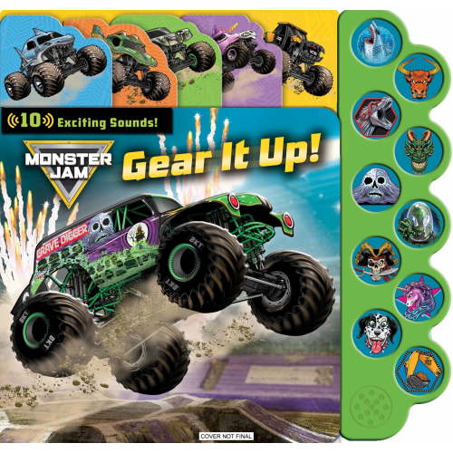 Monster Jam: Gear It Up! (Board Book)