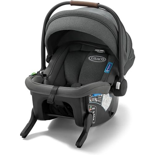 Graco Gomax Infant Car Seat, Baseless Car Seat with Canopy, Rear Facing, Lightweight Carseat