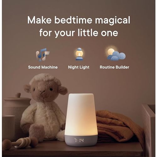 Hatch Rest Baby Sound Machine, Night Light | 2nd Gen | Sleep Trainer, Time-to-Rise Alarm Clock, White Noise Soother, Music & Stories for Nursery, Toddler & Kids Bedroom (Wi-Fi) - Wi fi