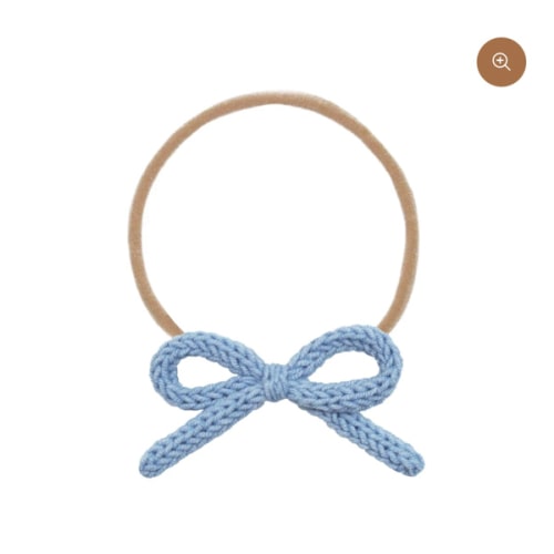 Crochet Bow - Bluebell Headband