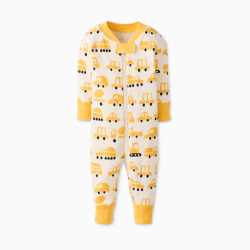 Hanna Andersson Baby Organic Cotton Footless Sleeper - Rush Hour, 3-6 M
