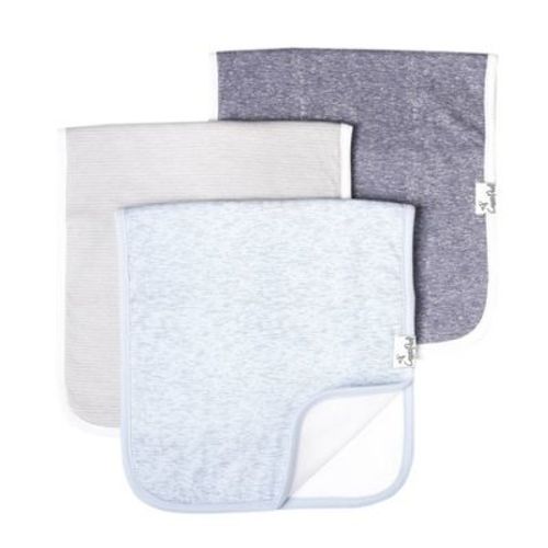 Copper Pearl Noah Burp Clothes - 3pk